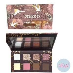 NUDE Exotica Eyeshadow Palette - Pink, Brown, Gold
